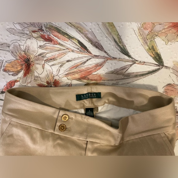 Ralph Lauren Tan Dress Shorts - Picture 2 of 5